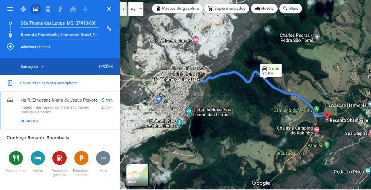 Chale 1 - Recanto Shambala São Tomé das Letras Exterior foto
